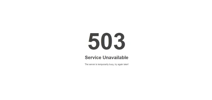 503 Service Unavailable